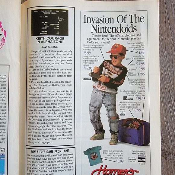 Electronic Gaming Monthly Magazine Volume 1 Issue‎ Number 4 *RARE* Nov 1989 HTF - Picture 10 of 12